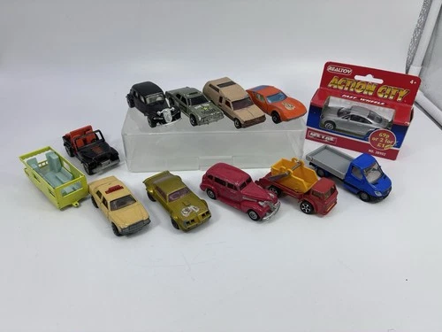 Matchbox Corgi Hot Wheels ETRL Reality Lesney Joblot Bundle Cars Trucks