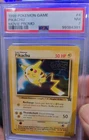 1999 POKEMON GAME MOVIE PROMO #4 PIKACHU PSA 7