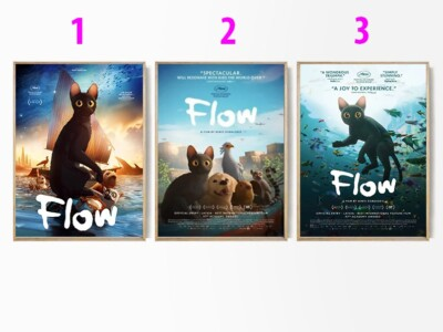#ad #ad HOT Flow 2024 Movie poster high quality 18x24 24x36 $21.99