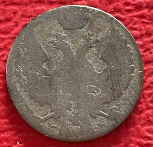 POLAND 1840 MW 10 GROSZY SILVER VERY NICE COIN G - Picture 3 of 5