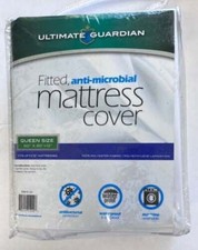 Full Size Anti-microbial Fitted Waterproof Mattress Cover/Protector