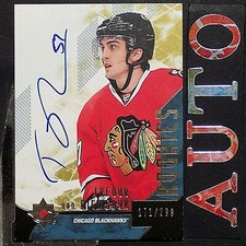 TREVOR van RIEMSDYK   RC /299  Auto  2014-15  Ultimate  ROOKIE  #98  Carolina