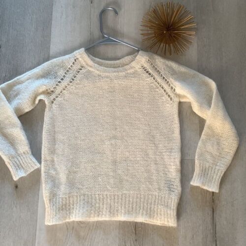 Off white mohair sweater - Gem Off white mohair sweater - Gem
