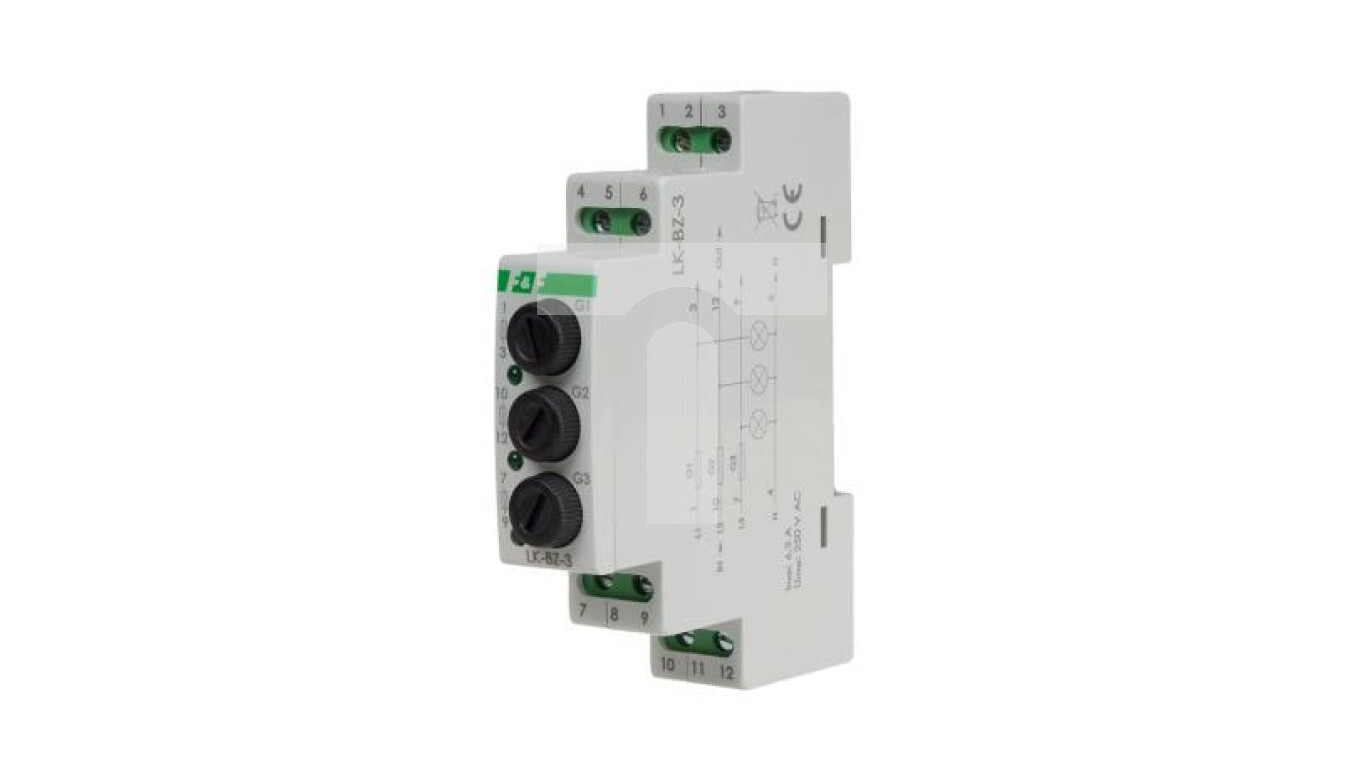 3-phase safety indicator lamp (green) LK-BZ-3G /T2UK