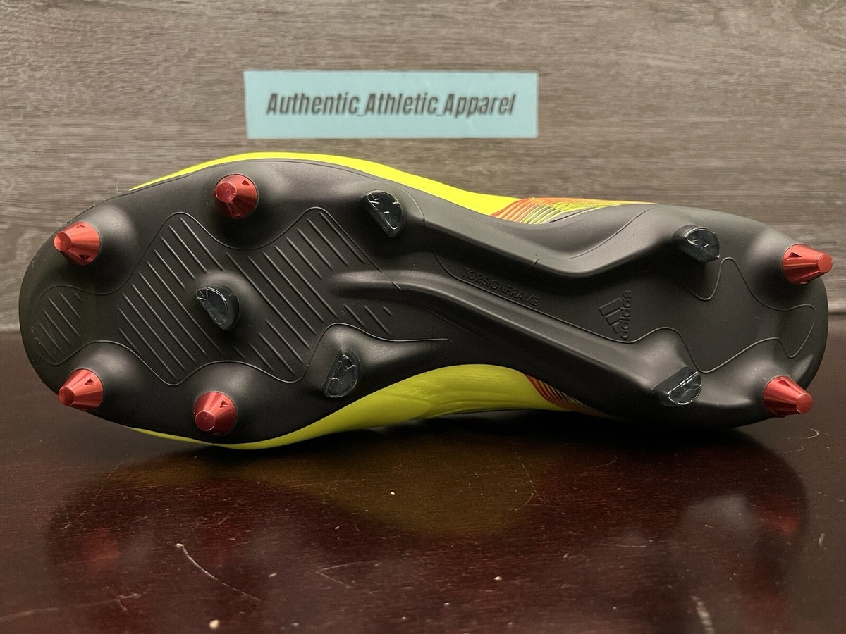 Adidas Copa Sense+ SG Soccer Cleats Yellow Red Black Men