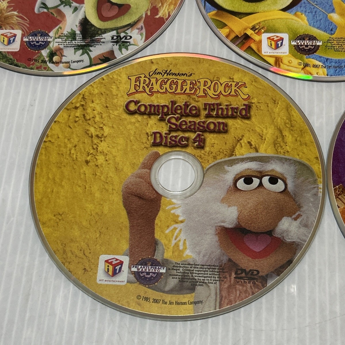 Fraggle Rock - Complete Third Season 3 (DVD, 1984-85) w/ Slipcover