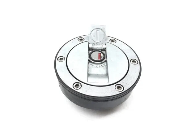 Lockset Ignition Trunk Tank Gas Cap Key 2003 Aprilia ETV1000 Caponord 2844A x - Image 2 of 4