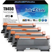 4PK For Brother TN450 HY Black Ink Cartridge HL-2240 2230 2270DW MFC-7360N Toner