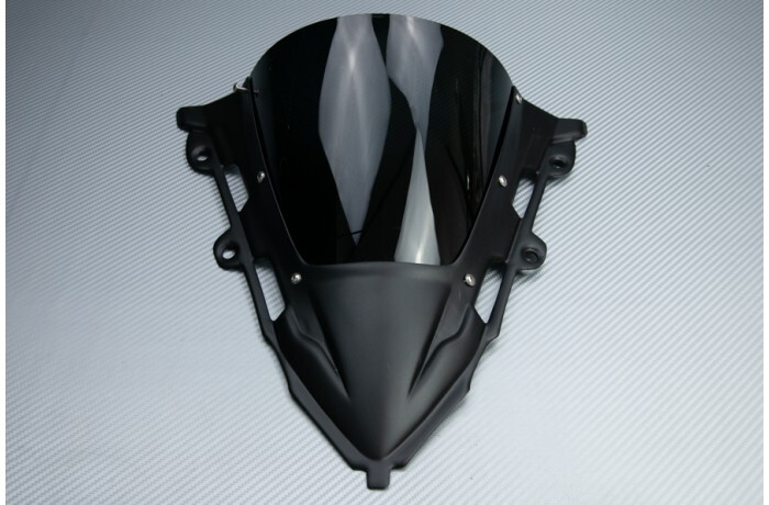 Bulle pare-brise noir mat pour Honda CBR650R 21-23