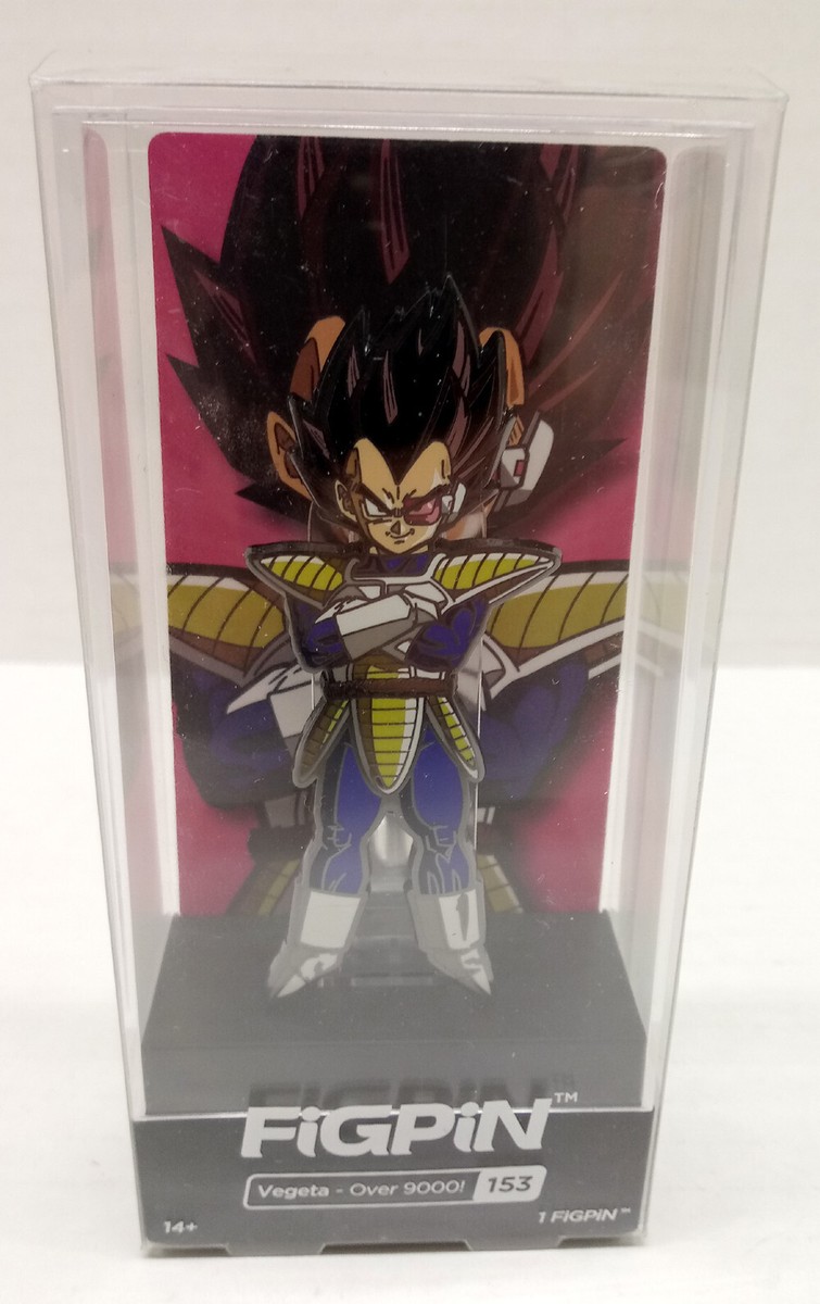 VEGETA - OVER 9000! DRAGONBALL Z FIGPIN 153 EXCLUSIVE | eBay