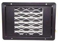 Red Dot Heater Unit 12v Single Fan with Rear Exit Connections R-254-0P