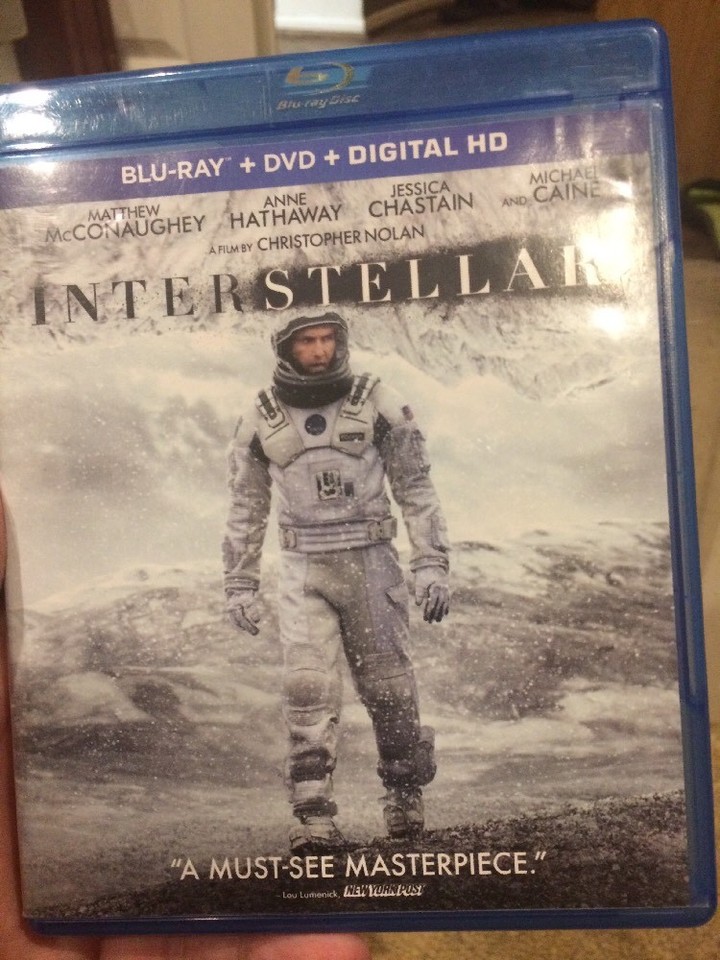 INTERSTELLAR VUDU Bluray/DVD/Digital Code Includes Slipcover 32429209252 eBay