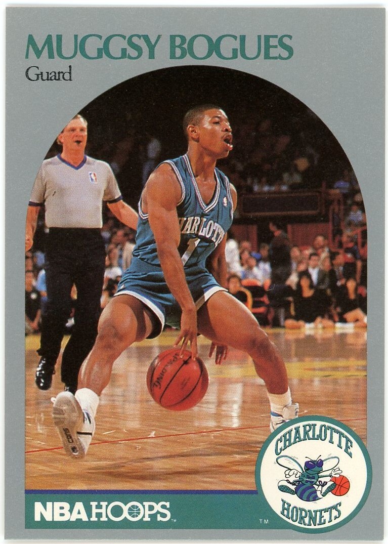 1990 NBA Hoops Muggsy Bogues Card #50 | eBay