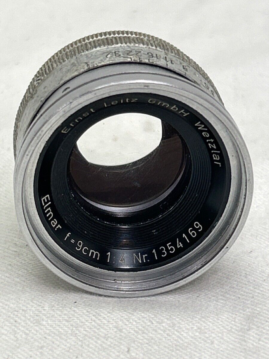 Ernst Leitz GmbH Wetzlar Elmar Leica M 90mm (9cm) f4 lens Ernst Leitz GmbH Wetzlar Elmar Leica M 90mm (9cm) f4 lens