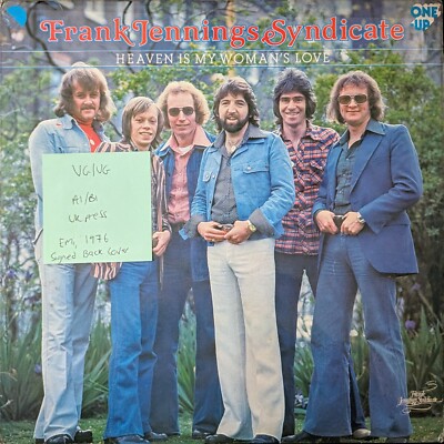 Frank Jennings Syndicate Heaven Is My Woman's Love Vinyl Record VG/VG OU2139 