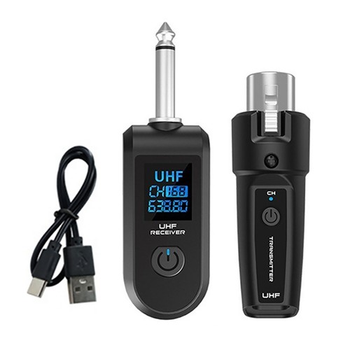 Wireless Audio Transmitter&Receiver XLR Adapter 30-50m Stable Transmission - Picture 2 of 18