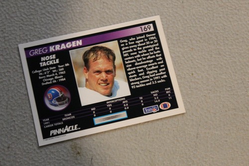 1992 Pinnacle Football Cards Complete Finish Fill Your List Set U-Pick #1-200 - Picture 262 of 311