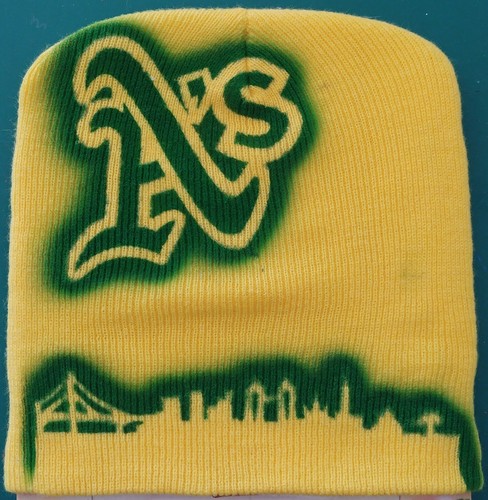Custom Airbrushed Beanie MLB - Picture 35 of 48