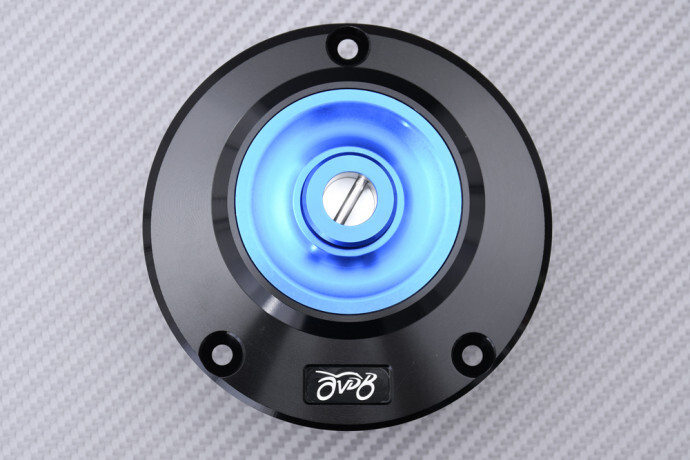 Bouchon de réservoir antivol bleu quart de tour pour sécuriser l'essence de votre Honda CMX 500