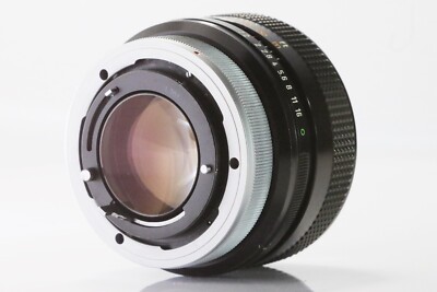 Top Mint] CANON FD 55mm F1.2 Chrome Nose “O” Lens MF Standard from
