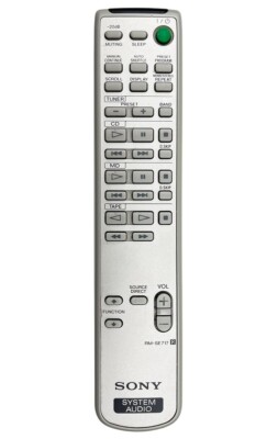 Genuine Sony RM-SE717 Audio System Remote Control for DHC-MD717