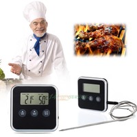 Digital Probe Oven & Meat Thermometer Timer For Bbq Grill Meat Food Cooking on sale Digital Probe Oven & Meat Thermometer Timer For Bbq Grill Meat Food Cooking on sale