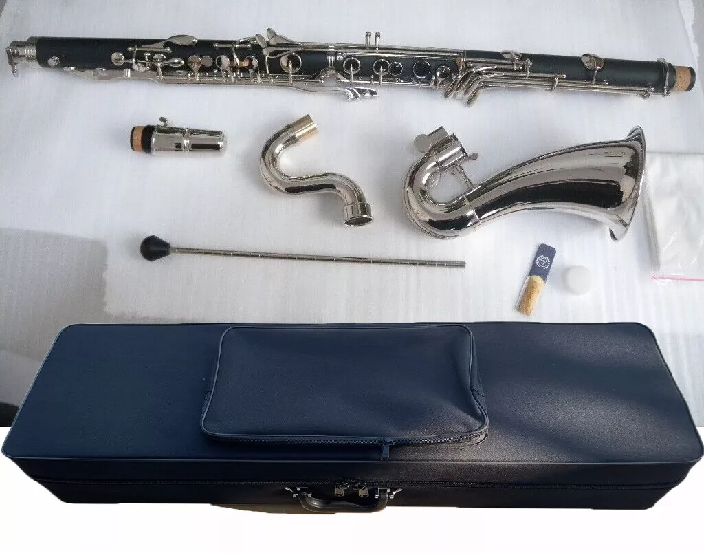 Advance Bass Clarinet Low E Bb flat synthetic wood Clarinet Pro Level Easy blow