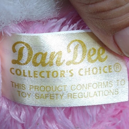 DanDee Hoppy Hopster MTY Pink Chicken Flowers Easter Bunny Rabbit Plush 31” - Picture 12 of 13