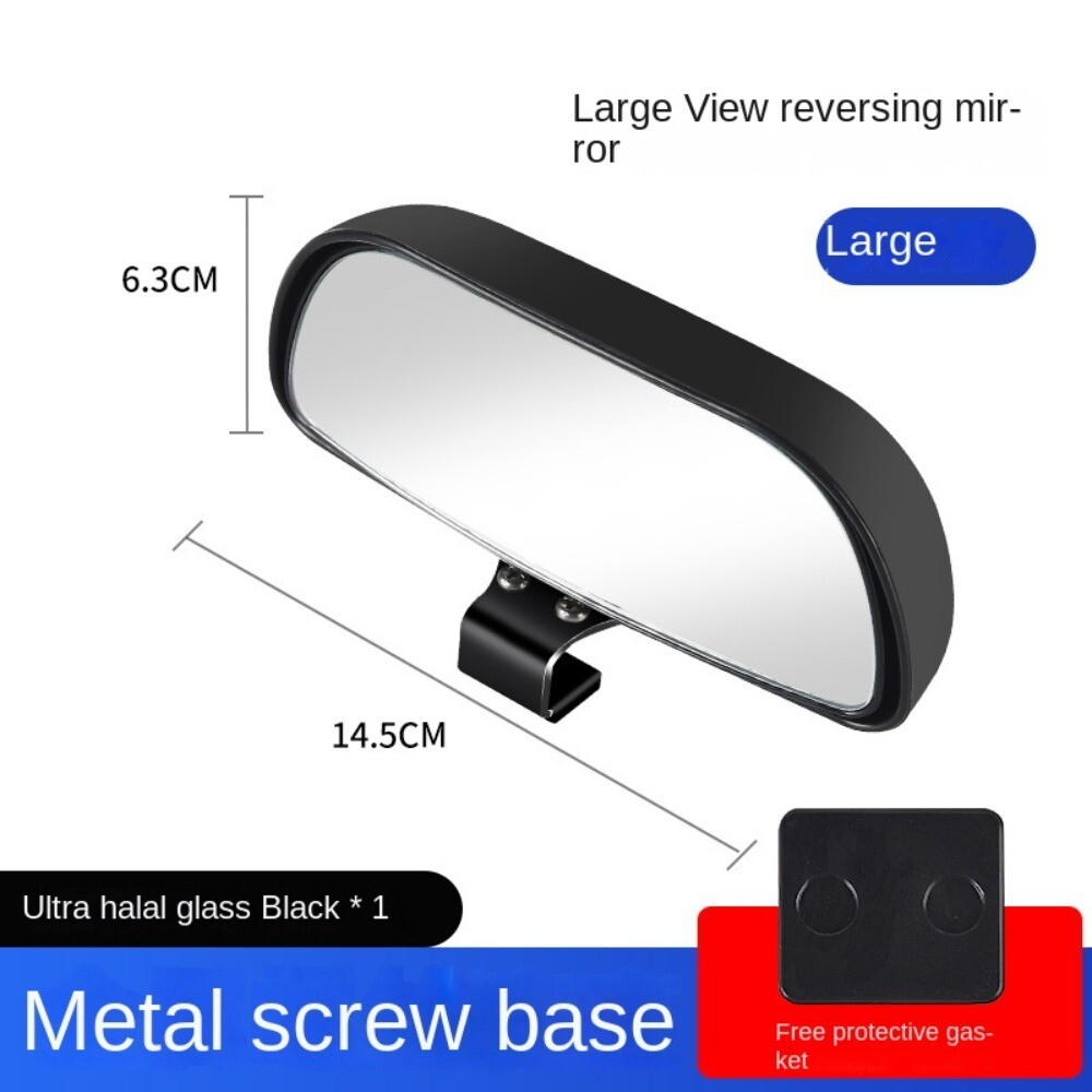 Black Adjustable Mounted Blind Spot Mirror for Cars Trucks SUVs eBay