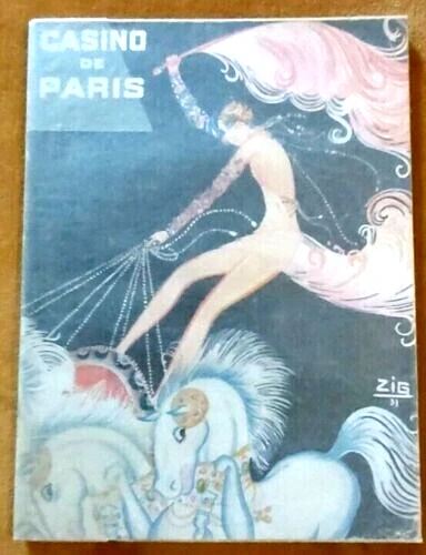 Programme CASINO DE PARIS 1931 LA REVUE PARIS QUI BRILLE MISTINGUETT ZIG H VARNA - Photo 2/4