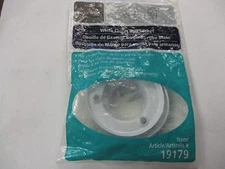 Real Organized 19179 New White Closet rod Socket