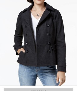 juniors double breasted peacoat