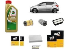 Kit Filtri Tagliando per Hyundai ix20 1.4 CRDi 66 Kw 90 Hp + 6 Litri Olio 5w30
