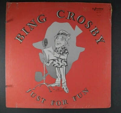BING CROSBY Just For Fun JAZZ LP SEALED