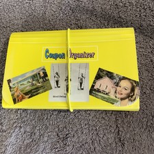 Retro Gutschein Organizer - 12 Abschnitte - Neu