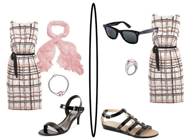 Nuevo con etiquetas Vestido recto Max Mara para mujer $975 patrón de puntos talla 10 Foto 4 de 4