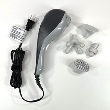 Wahl 2 Speed Vibration Professional Massager w/ 4 Attachments Model 4120 Tested