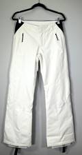 Spyder Winner Insulated Women's Size 8R White Snow Pants NEW