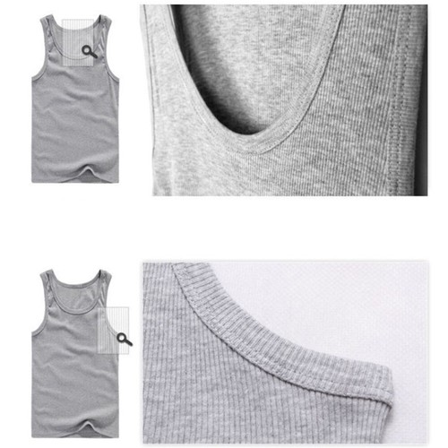 Mens Vest Tank Top Gym Sleeveless T Shirt Muscle Training Undershirt Tees Sports - Picture 4 of 11