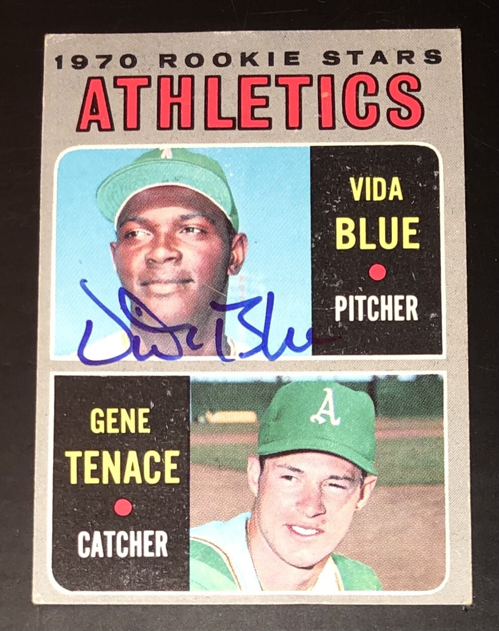 Vida Blue Autographed Memorabilia | Signed Photo, Jersey, Collectibles &  Merchandise