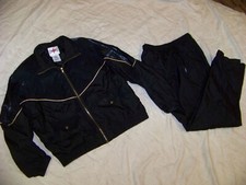 Women's Vintage Active Frontier Athletic Track Suit - Large Petite