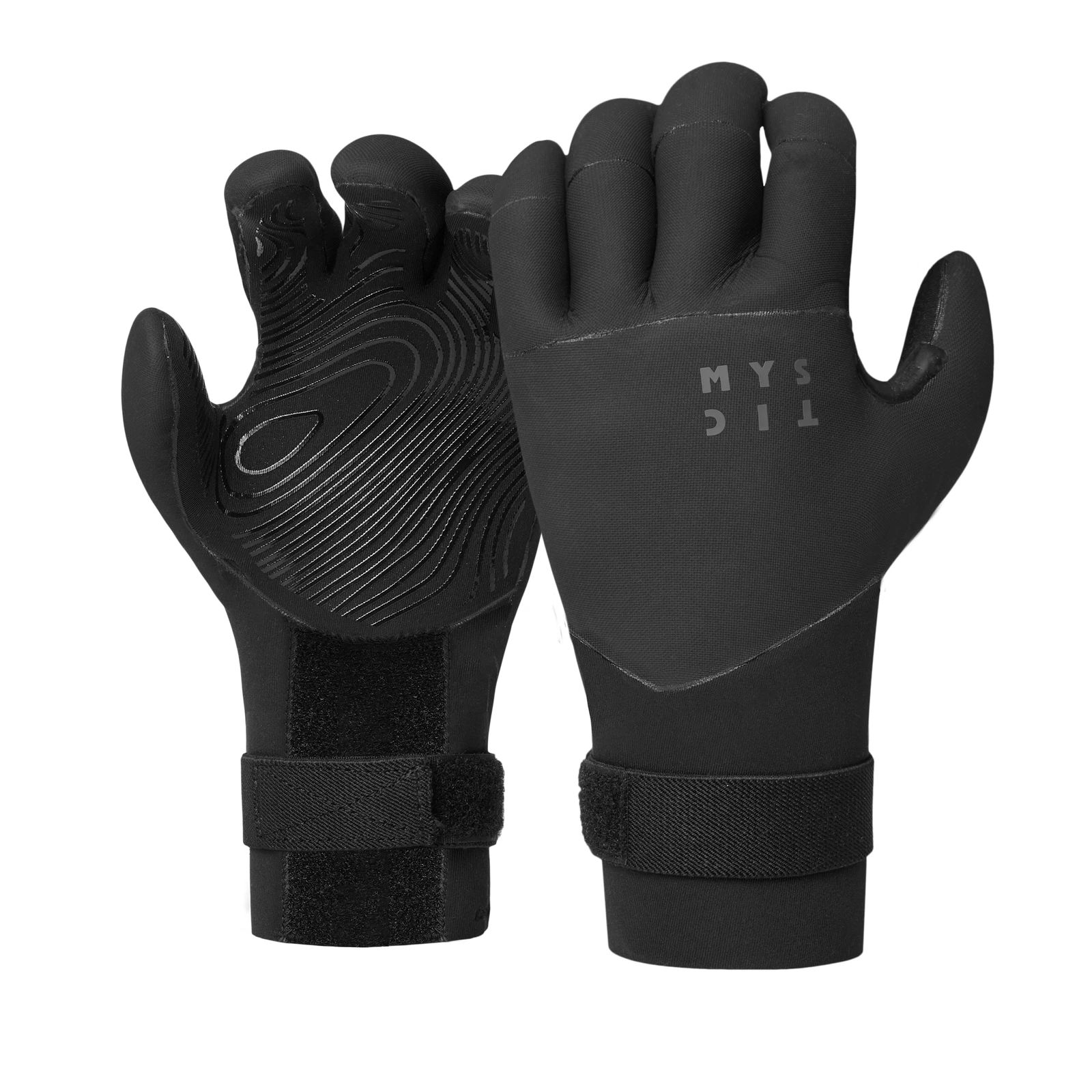 2024 Mystic Supreme Kiteboarding Gant 4 mm 5 doigts précurvé