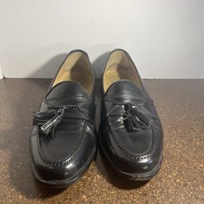 Johnston Murphy Aristocraft Westchester Tassel Loafers Mens Sz 9.5 W Made In USA