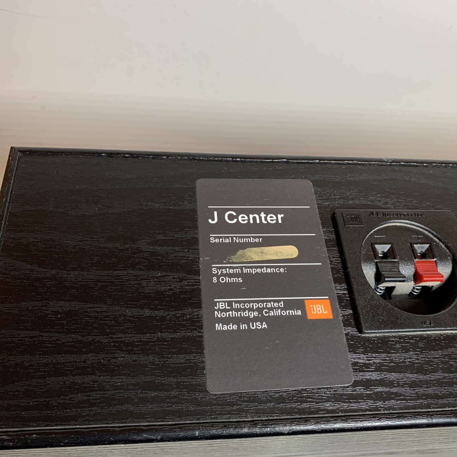 JBL J Center Speaker Home Theater Center Speaker for Surround TESTED