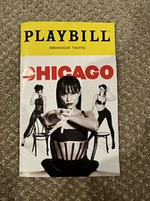 CHICAGO January 2025 Playbill BIANCA MARROQUIN/MAX VON ESSEN