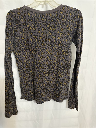 C&C California Women's Animal Print Long Sleeve Casual Shirt Size S Small - Picture 10 of 12