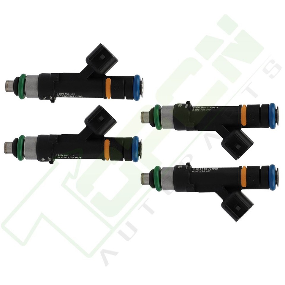 4 Fuel Injectors For Mazda 5 Mazda 6 2.3L Mazda MX-5 Miata Mazda 3 2.0L ...