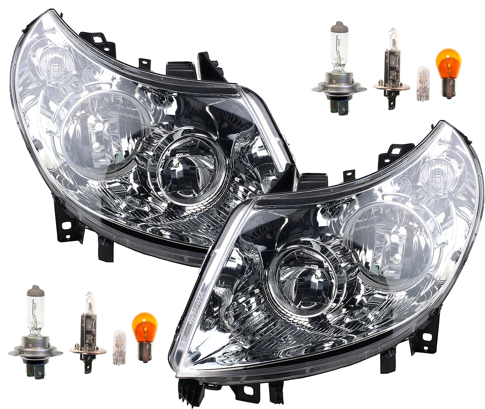Fiat Ducato 250 Led Scheinwerfer Nachrüsten Scheinwerfer Set passend für Fiat Ducato 250 11-14 links & rechts