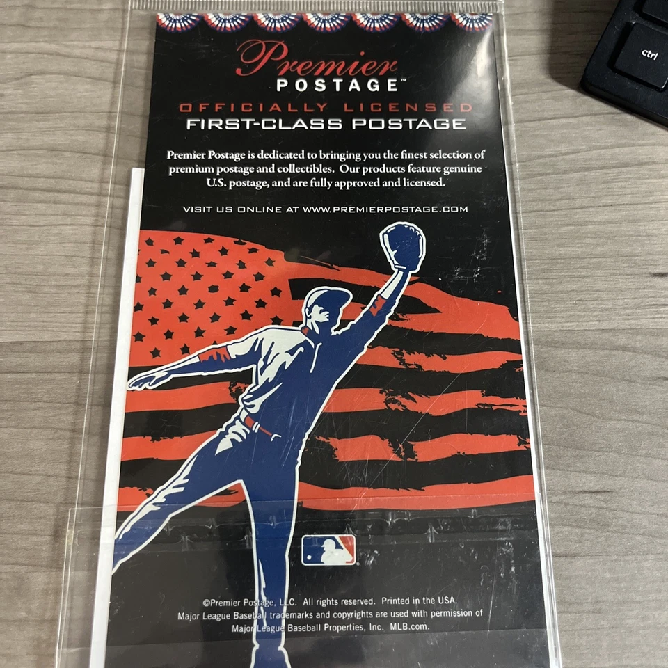 Sello de primera clase de franqueo Premier edición limitada de David Wright MLB holograma RARO Foto 4 de 4