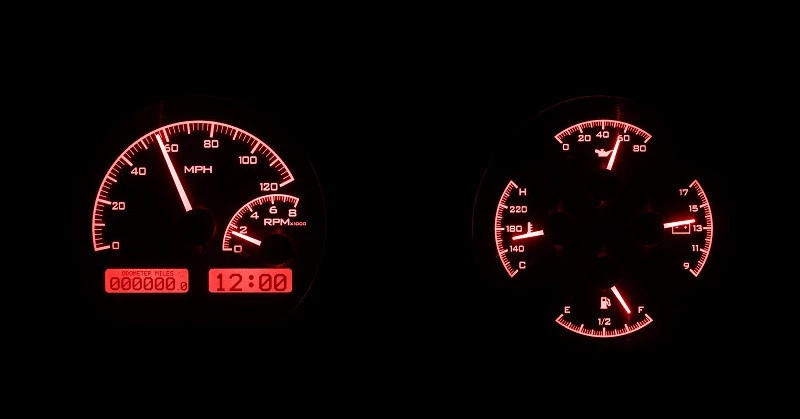 Dakota Digital 1966-67 Oldsmobile Cutlass Analog Gauge System VHX-66O-CUT-K-R - Image 2 of 4